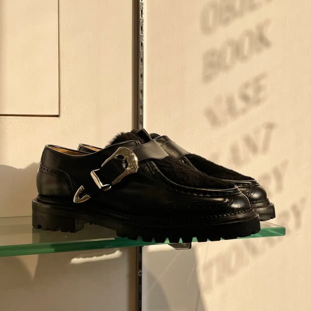 토가 비릴리스 western buckle derby shose