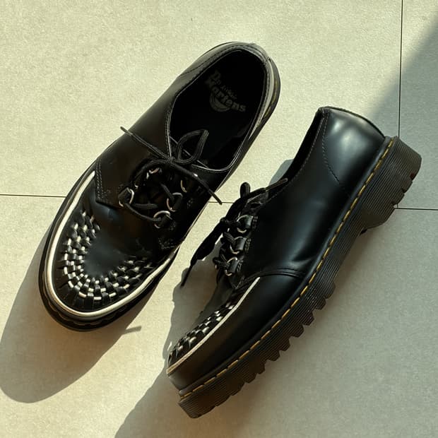 Dr. Martens RAMSEY-Woven Leather Creeper