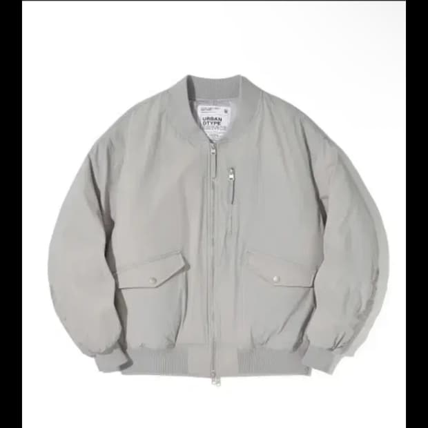 어반디타입 유틸리티 MA1 자켓_그레이 OL270