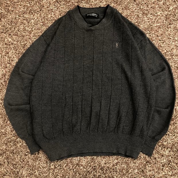 입생로랑 아카이브 울 니트