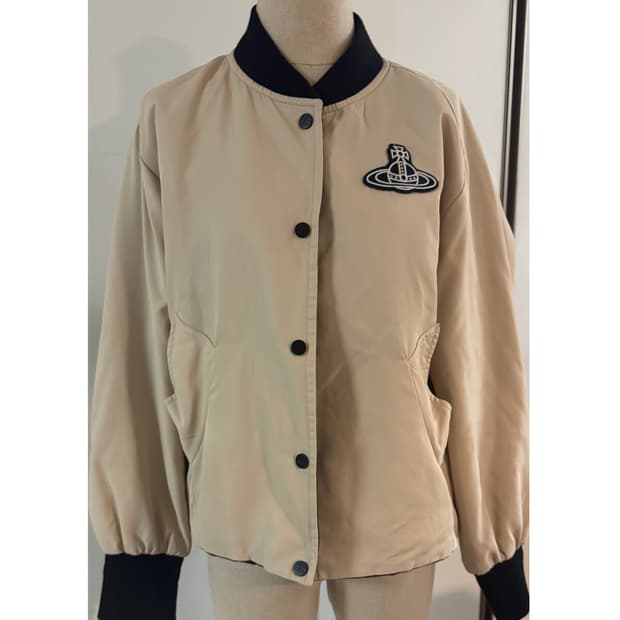 비비안웨스트우드 양면 블루종 자켓