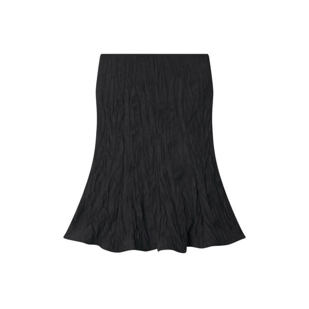 아모르샤이 WRINKLE MIDI SKIRT