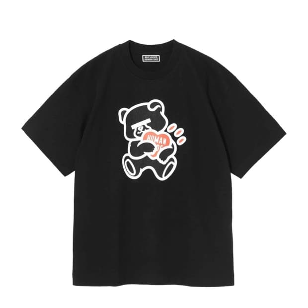 휴먼메이드 x 언더커버 반팔 티셔츠 블랙 XL(4)