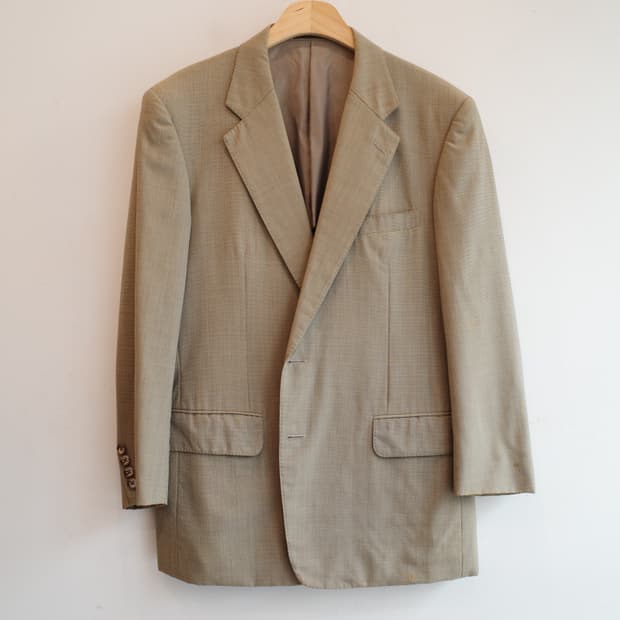 90s Burberry 버버리 올드모델 울 자켓 