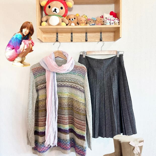 jpn 하구미 스즈코 너드 모리걸 임수정 아오이유우 코디세트