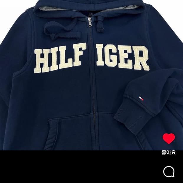 타미힐피커 빈티지 후드집업