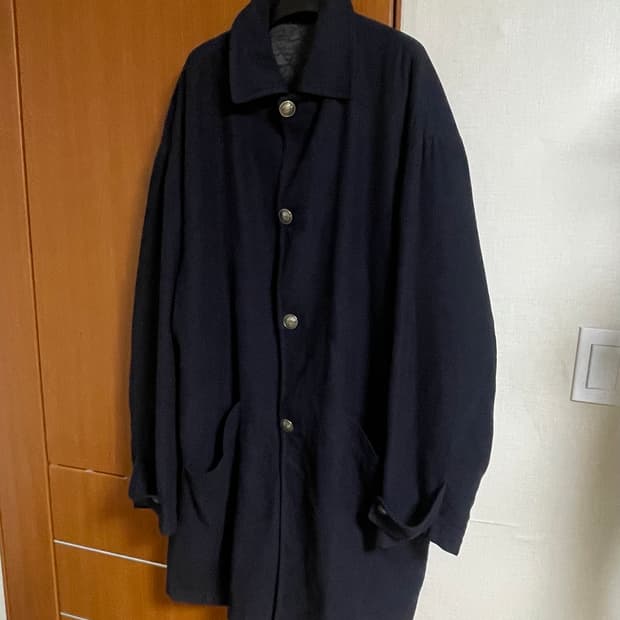 베르사체 2000s 메두사 버튼 코트 (아카이브)