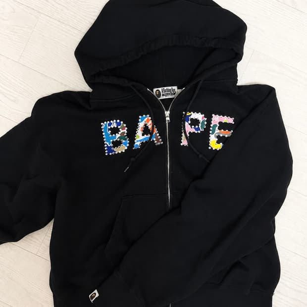 희귀 ) 베이프 후드집업