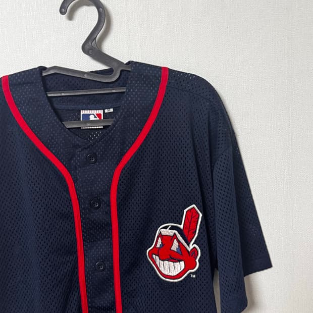 MLB 인디아나 오버핏 야구져지