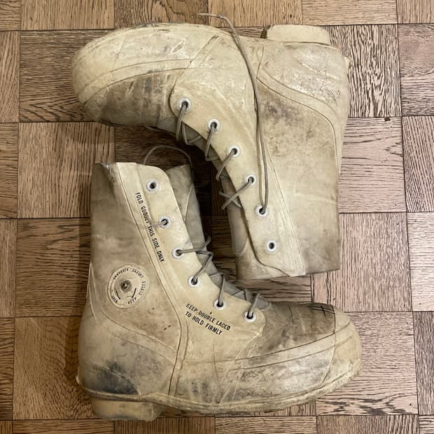 70s US military bata 버니 부츠 bunny boots