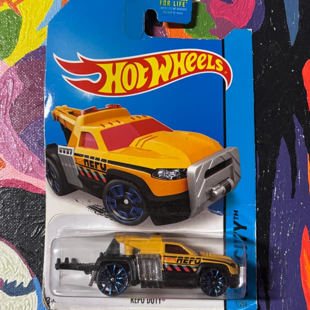 빈티지)미개봉) 핫휠 레포 듀티 다이캐스트 인테리어 소품