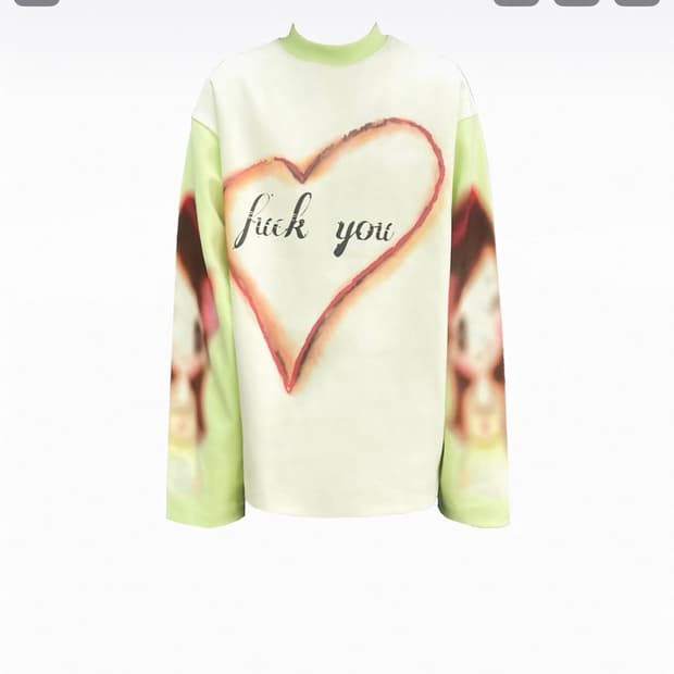 Chai 프린팅 맨투맨 