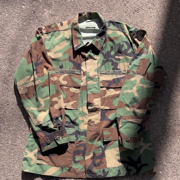 [Vintage] 90s OG Woodland Bdu L-R
