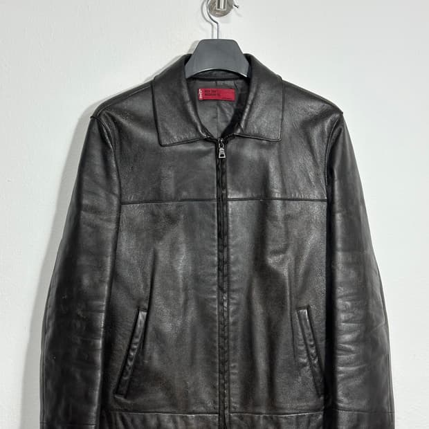 리바이스 레더자켓 M