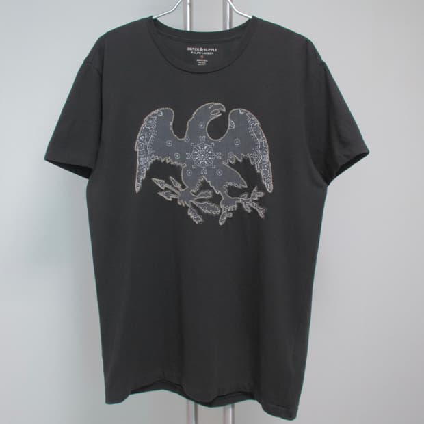 Denim&supply Ralph Lauren patchwork T-sh