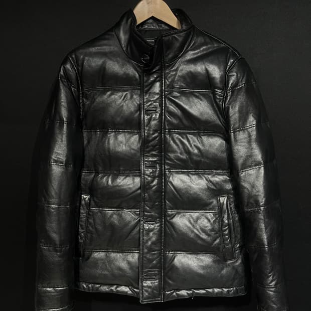 Andrew Marc 양가죽 구스다운 패딩