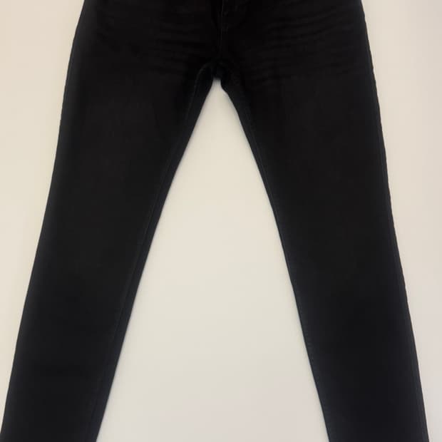 represent   리프레젠트 블랙 워싱 슬림핏  데님 팬츠 