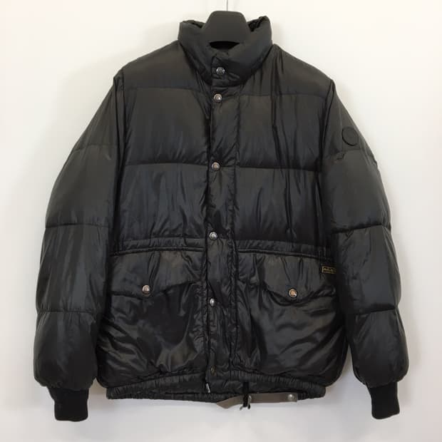 폴로 랄프로렌 유광 다운 푸퍼패딩 M 