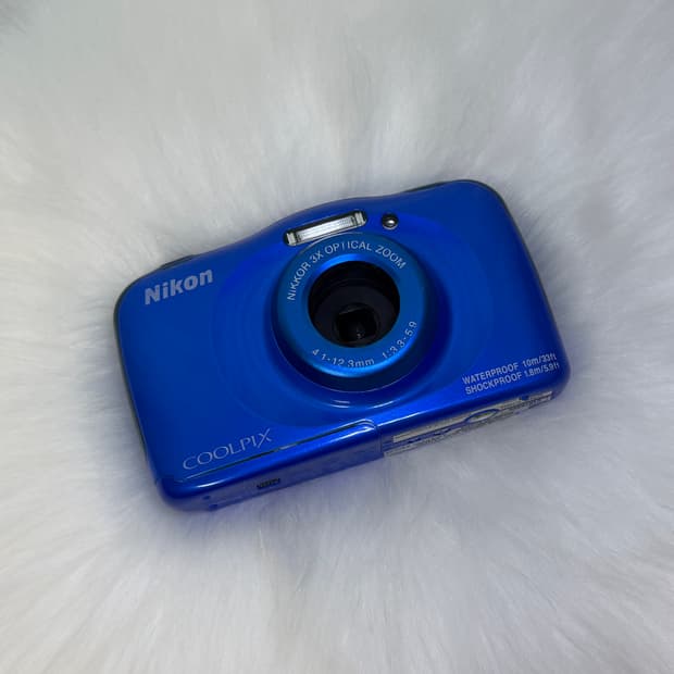 니콘 쿨픽스 W100 파랑 💙