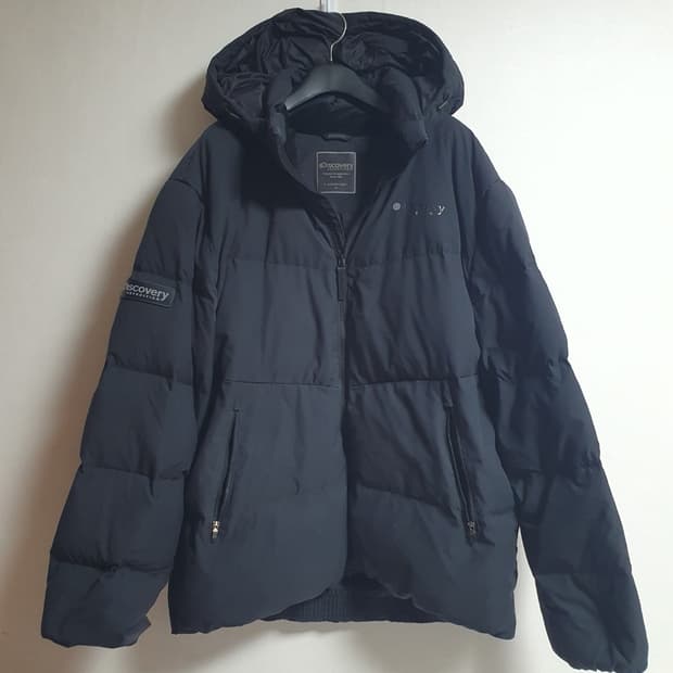 택포가 디스커버리 패딩 RDS 윈드레이저 덕다운 숏패딩 110