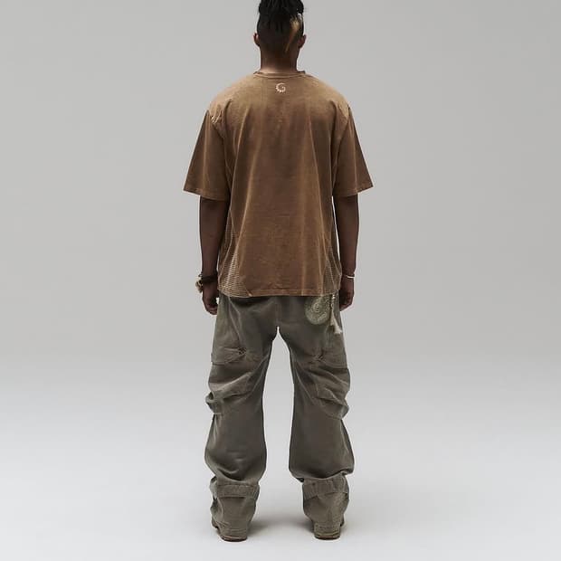 이그노타 WASHED CARGO PANTS (SAND) s