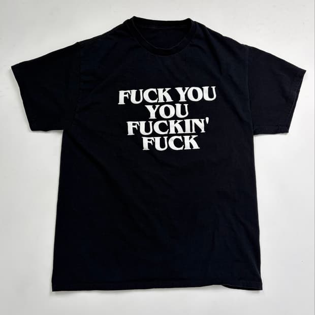 00s Fuck You Tee (black)
