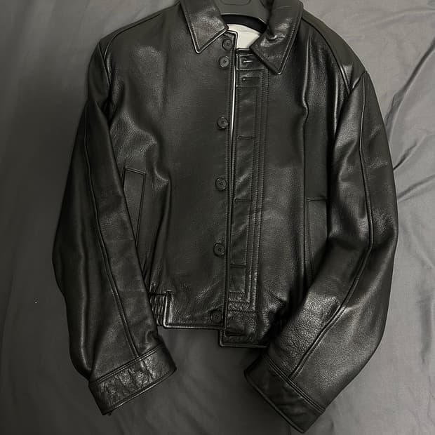 (L) STU 21ss 레더자켓