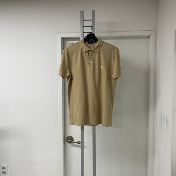폴로 QR PK 반팔 카라티 베이지 M