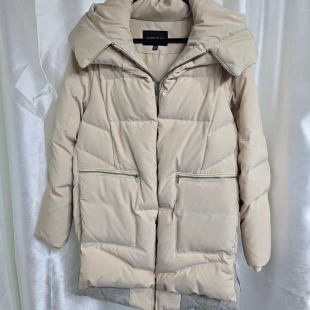 플라스틱아일랜드 아이보리 패딩 점퍼 (1602)