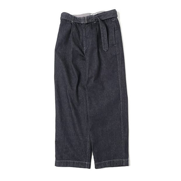 [2] 그라프페이퍼 컬러패스트 벨티드 데님