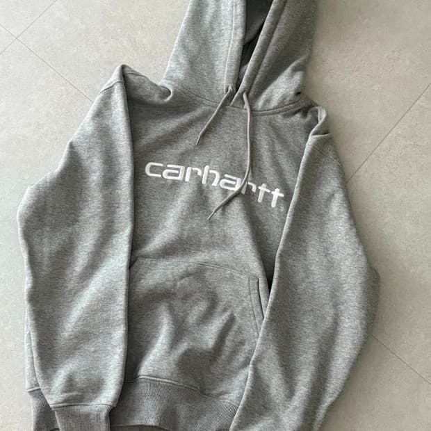 칼하트 회색 후드티 m