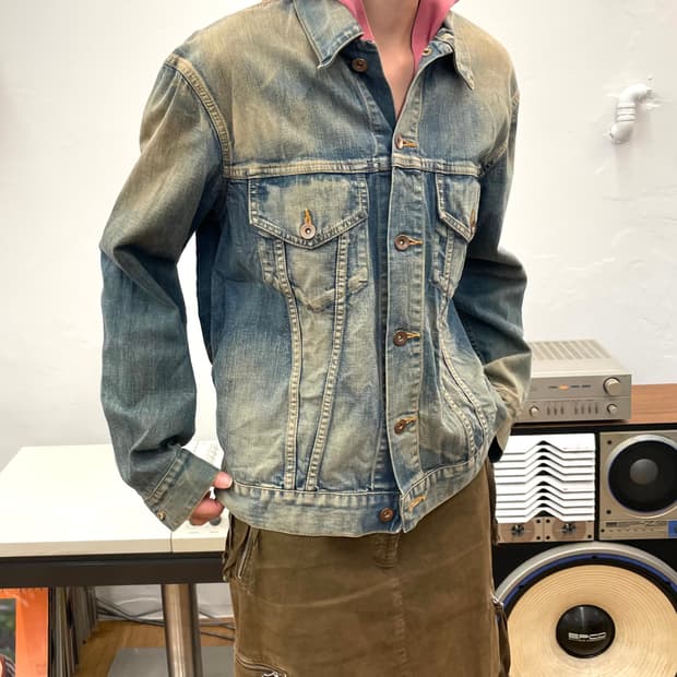 [3] kolor BEACON 컬러 비콘 2015SS 데님 자켓