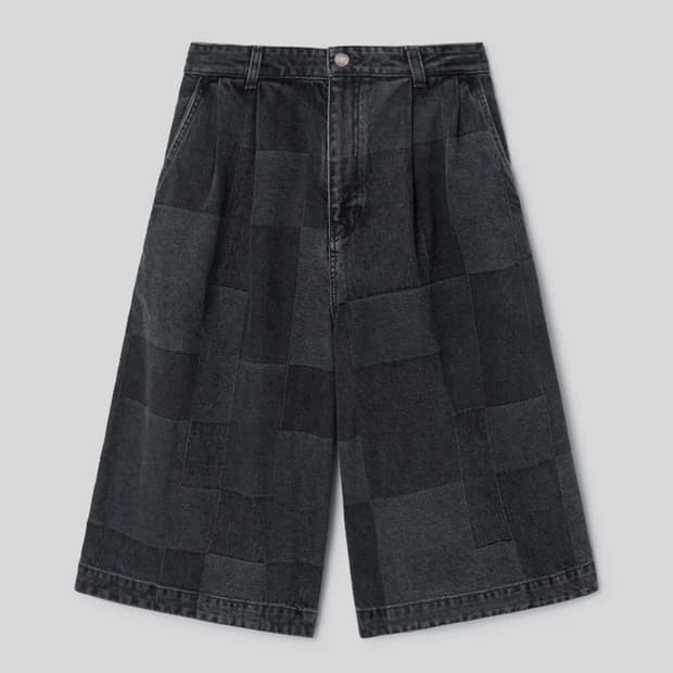 준지 자카드 버뮤다 46 새상품