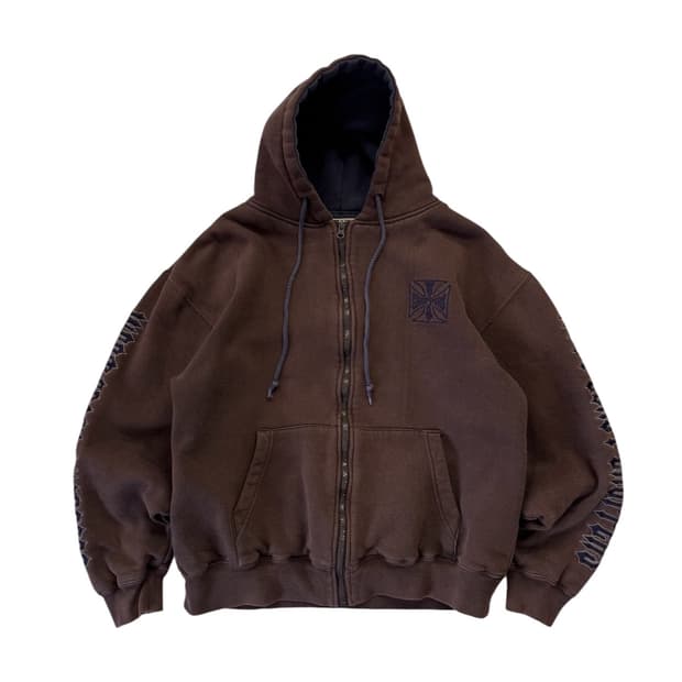 00s 웨스트 코스트 차퍼스 서멀 후디