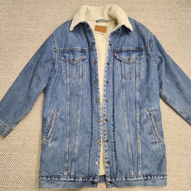 여성용 빅e 리바이스 오버핏