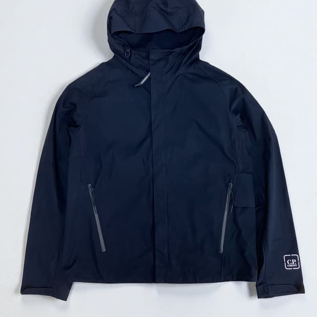 CP컴퍼니 메트로폴리스 HyST 후드 바람막이 자켓 네이비 50사이즈