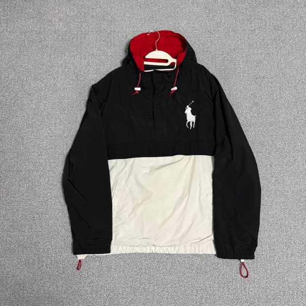 폴로 랄프로렌 빅포니 바람막이 아노락 XL