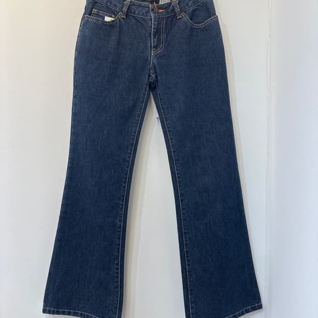 43) 시슬리 중청 데님 청바지 부츠컷