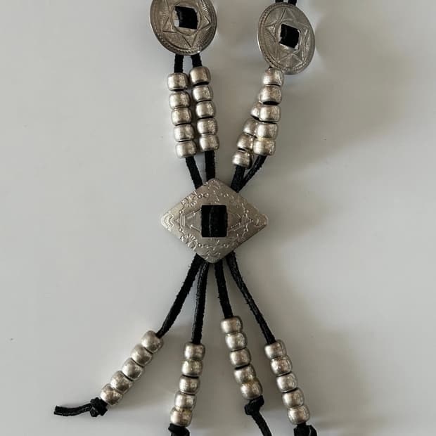 웨스턴 콘초 타이 빈티지 목걸이