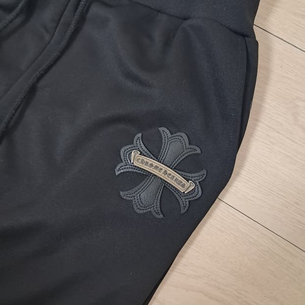 크롬하츠 블랙 조거팬츠