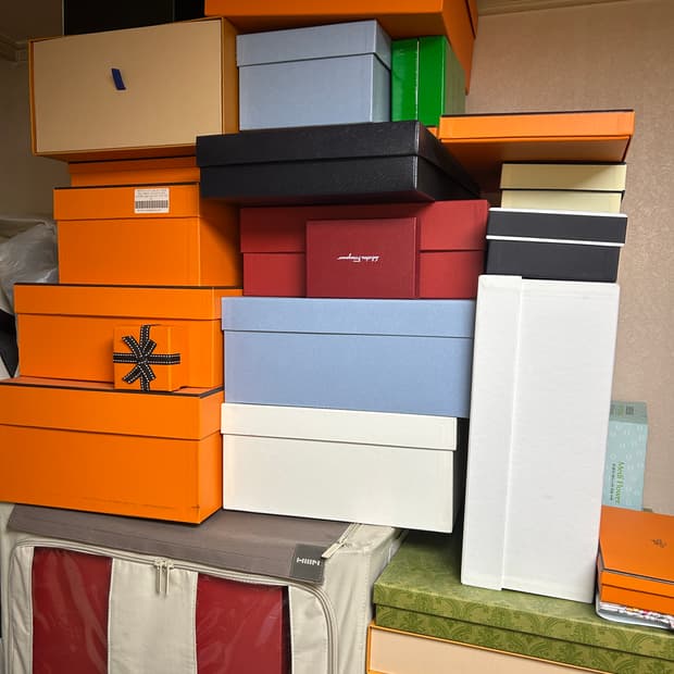 명품박스, 명품더스트백, 명품쇼핑백