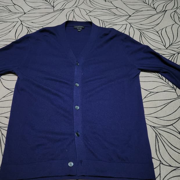 질스튜어트 뉴욕 남성 네이비 가디건 100