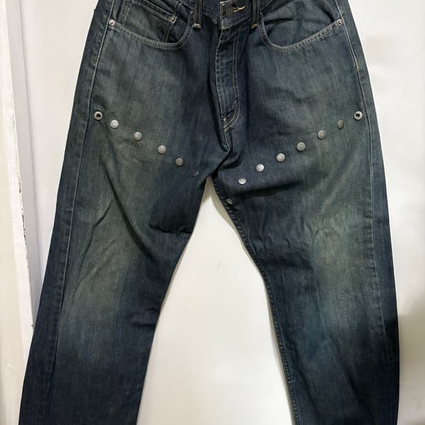 리바이스 569 loose straight커스텀 데님