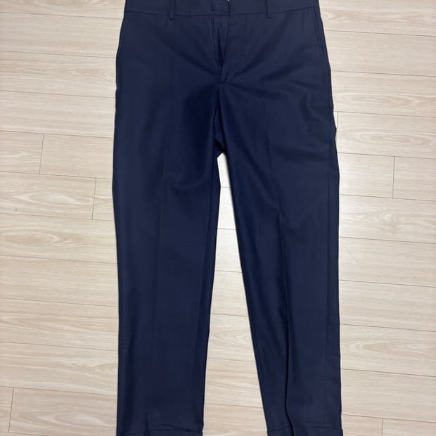 폴로 랄프로렌 made in italy 네이비 울 정장 바지(32)