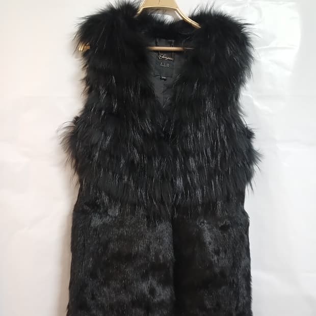 (77)지오송지오 여성 라쿤퍼 베스트