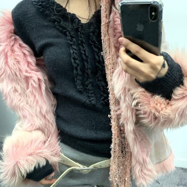 23vingt-trois 프릴 니트