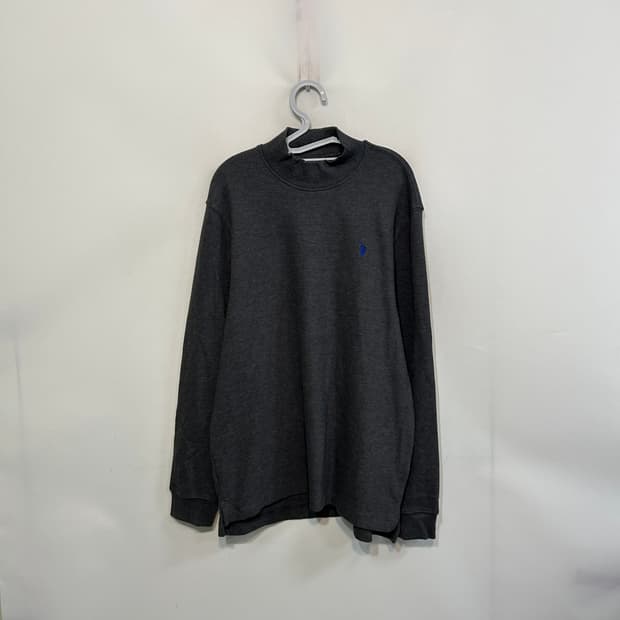 폴로 아센 남성 반폴라 니트 110