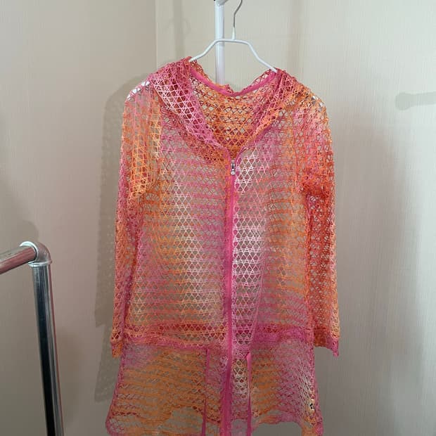 아레나 타이다이메쉬 후드집업