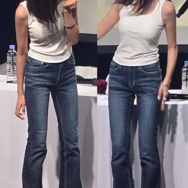 시너진 CAT WASHING DENIM PANTS 라이트블루