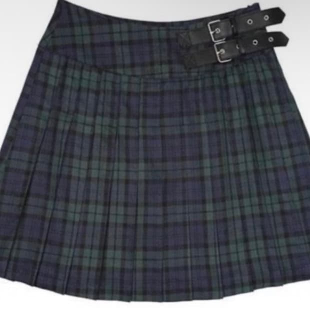 구해요)!! 데어드 체크미디스커트